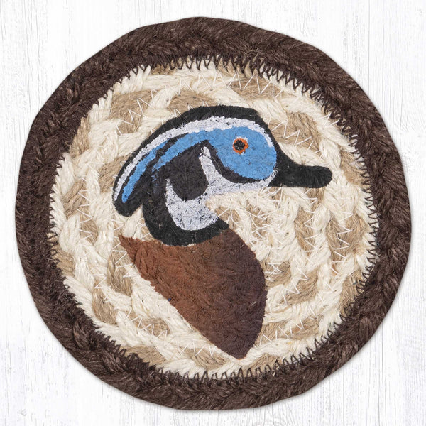 IC-620 Wood Duck Printed Coaster 5"x5"