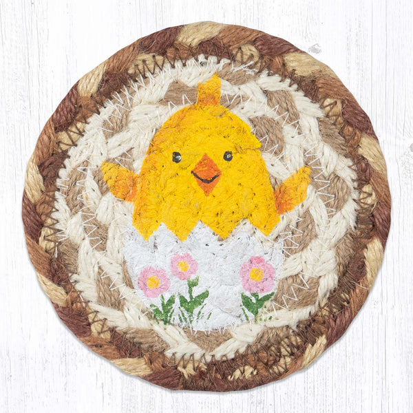 IC-652 Easter Chick Printed Coaster 5"x5"