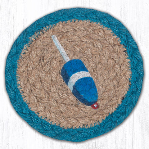 IC-700 Blue Buoy Printed Coaster 5"x5"