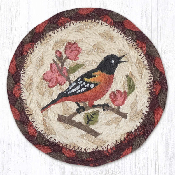 IC-717 Wildlife Oriole Printed Coaster 5"x5"