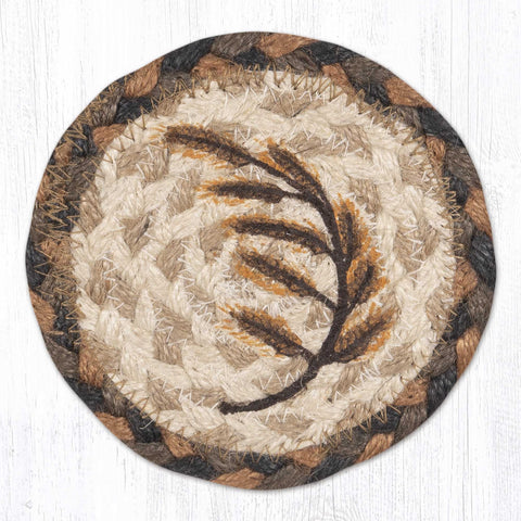 IC-802 Golden Wheat Printed Coaster 5"x5"