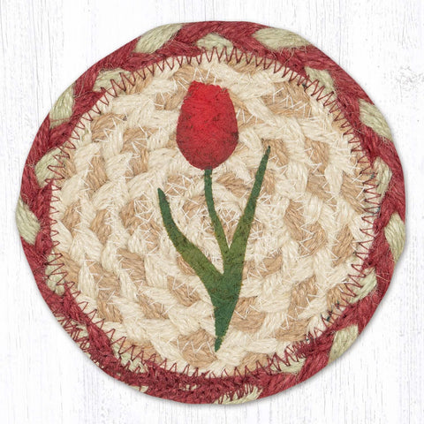 IC-874 Tulips Printed Coaster 5"x5"