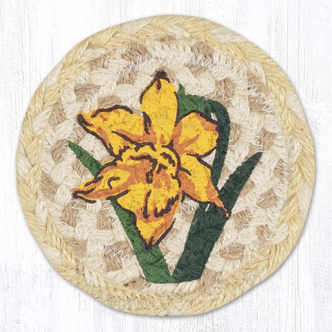 IC-880 Daffodil Printed Coaster 5"x5"