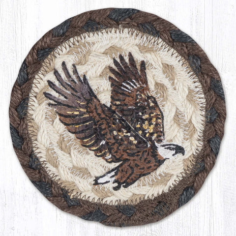IC-899 Eagle Printed Coaster 5"x5"