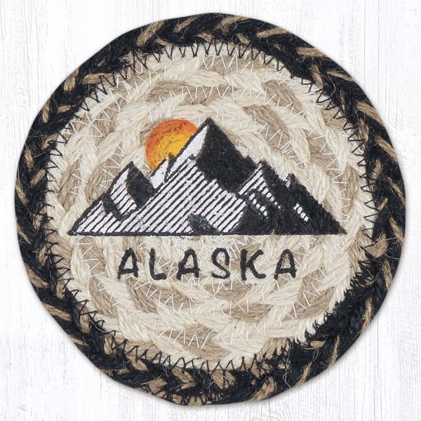 IC-9-93 Alaska Printed Coaster 5"x5"