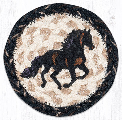 IC-9-93 Stallion Printed Coaster 5"x5"