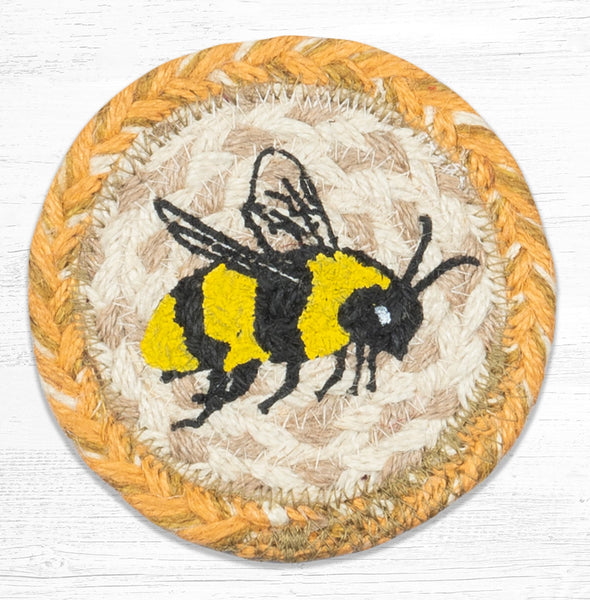 IC-9-101 Bee Printed Coaster 5"x5"