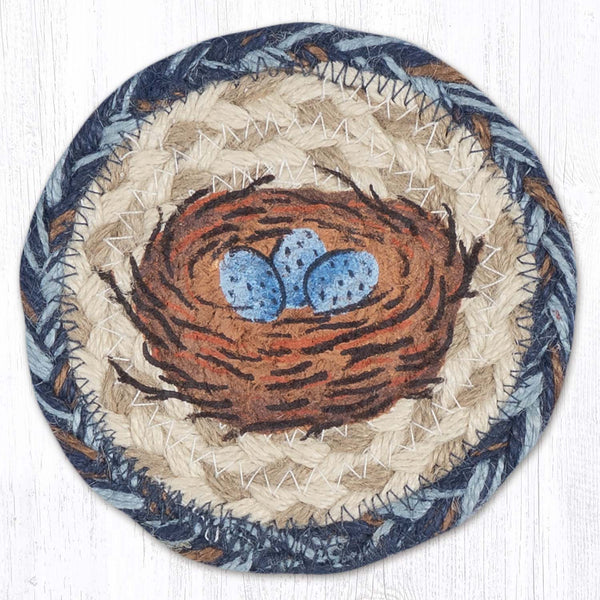 IC-9-119 Bird Nest Printed Coaster 5"x5"