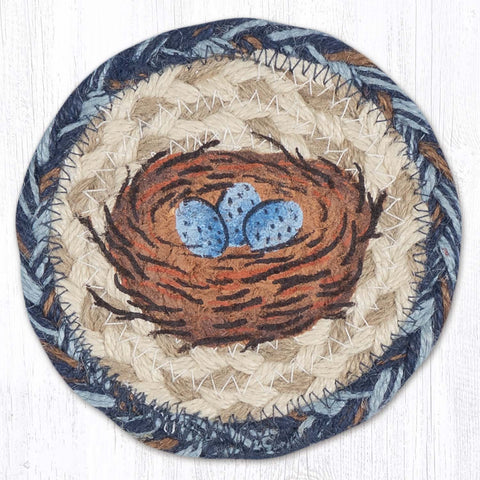 IC-9-119 Bird Nest Printed Coaster 5"x5"