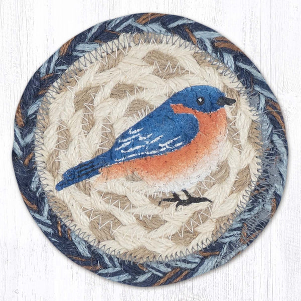 IC-9-119 Bluebird Printed Coaster 5"x5"