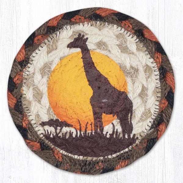 IC-919 Giraffe Printed Coaster 5"x5"