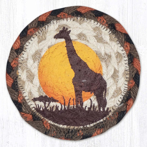 IC-919 Giraffe Printed Coaster 5"x5"