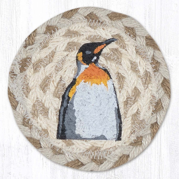 IC-920 Penguin Printed Coaster 5"x5"