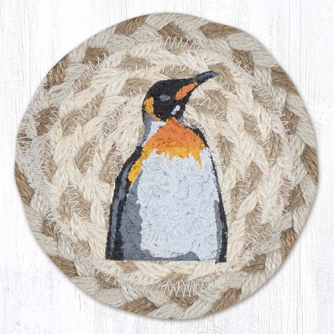 IC-920 Penguin Printed Coaster 5"x5"