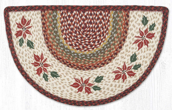 SCP-417 Poinsettia Printed Slice 18"x29"