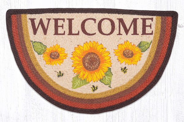 SCP-606 Sunflower Welcome Printed Slice 18"x29"