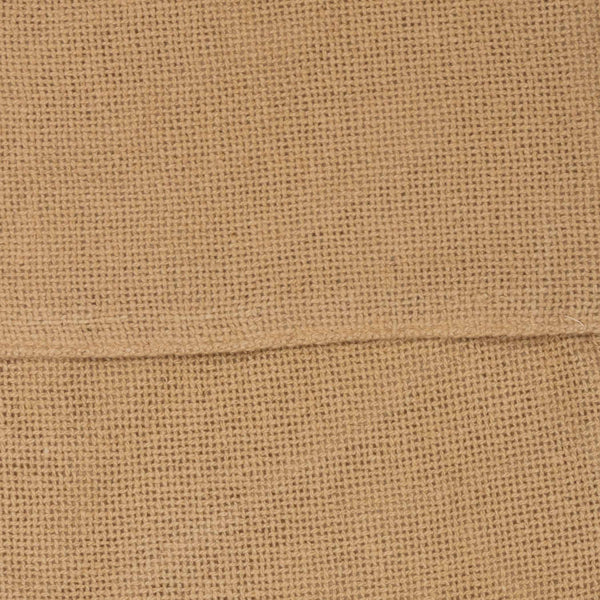 Festive Natural Burlap Stocking 11x15