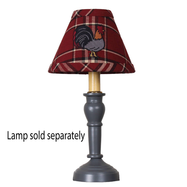 Rooster 6" Lampshade | Primitive Country Lighting