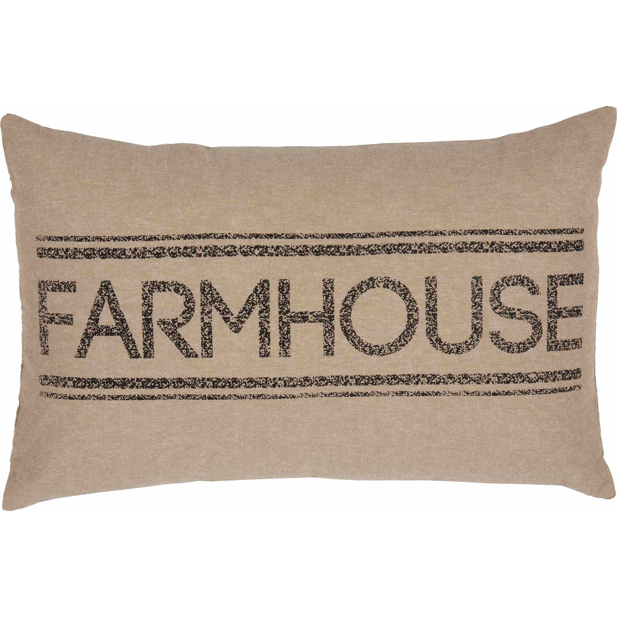 Yoga Blanket VHC Brands Farmhouse Bedding Sawyer Mill Tractor Cotton Stenciled Chambray Graphic/Print Square Cover Insert Pillow, Charcoal Khaki Tan Quilt Set Queen Size