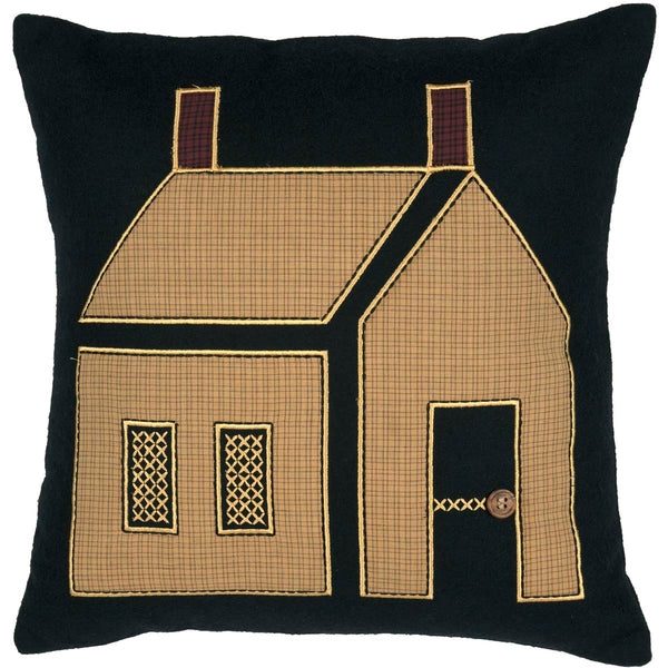 Heritage Farms Primitive House Pillow 18x18