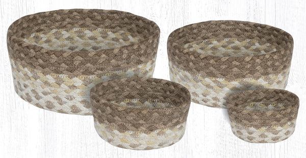 CB-776 Natural Casserole Baskets Set of 4