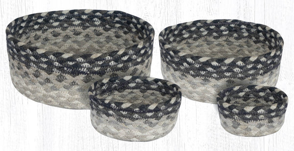 CB-890 Gray/Sand/Ivory Casserole Baskets Set of 4