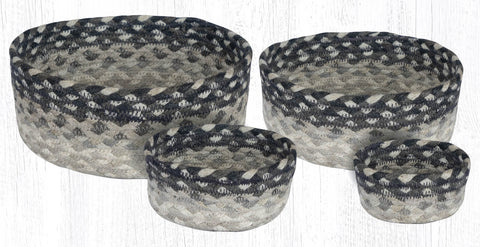CB-890 Gray/Sand/Ivory Casserole Baskets Set of 4