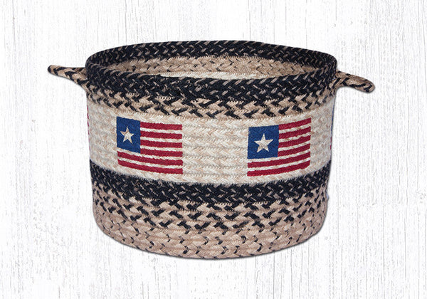 UBP 9-1032 Original Flag Printed Utility Basket 13"x9"