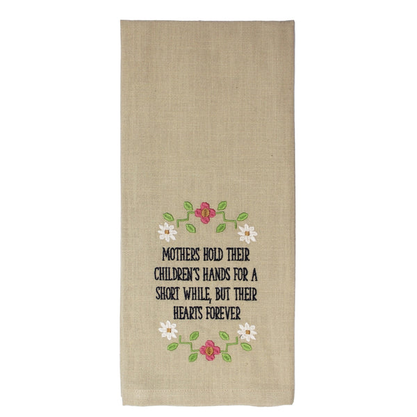 Mothers hold hands towel (set of 2)