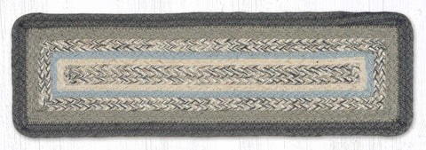C-903 Charcoal/Gray/Ivory Rectangle Stair Tread 27"x8.25"