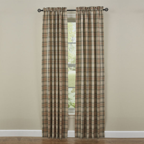 The Gentry Lined Panels is a subtle tan and gray plaid with a hint of red and will prove to be a great accent for your windows. Colors: Sand, Tan, Walnut Gray & Barn Red