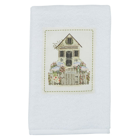 Spring Garden Terry Fingertip Towel
