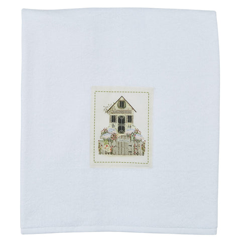 Add a fresh garden look to your bathroom decor with the<span data-mce-fragment="1">&nbsp;</span><strong data-mce-fragment="1">Spring Garden Terry Bath Towel</strong>! The colors of country rose, sage, brownstone, cornflower blue, and candlelight white combine to create a lovely garden scene!