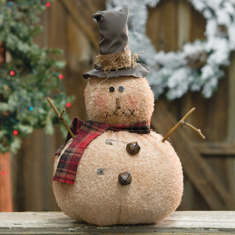 Jingle Bell Snowman. Visit website for free s/h & discount offers. Primitive Country Home Décor Farm House