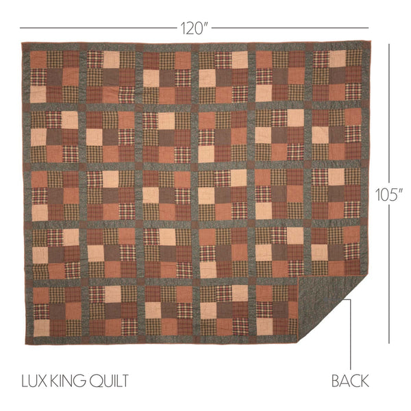 Crosswoods Luxury Over-Sized King Quilt 120Wx105L