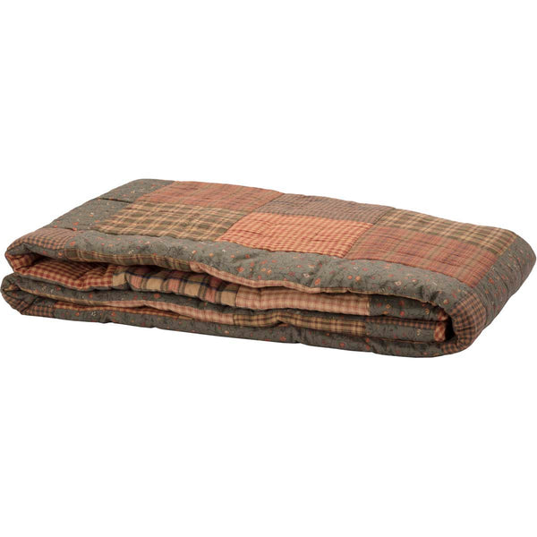 Crosswoods Twin Quilt 68Wx86L