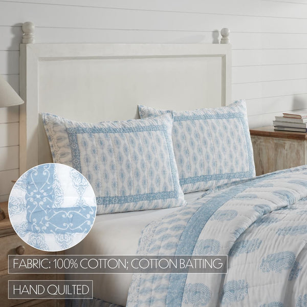 Avani Blue Standard Sham - Clearance