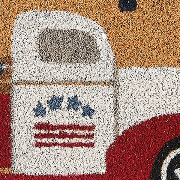 Star Spangled Truck Doormat