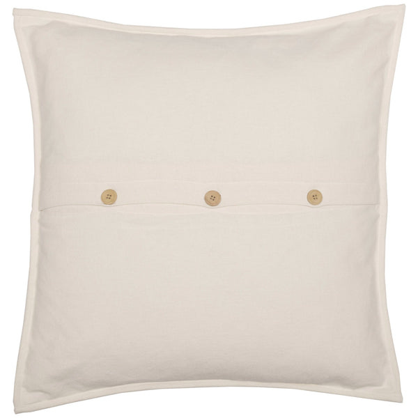 Market Place Gray Quilted Euro Sham 26Lx26W