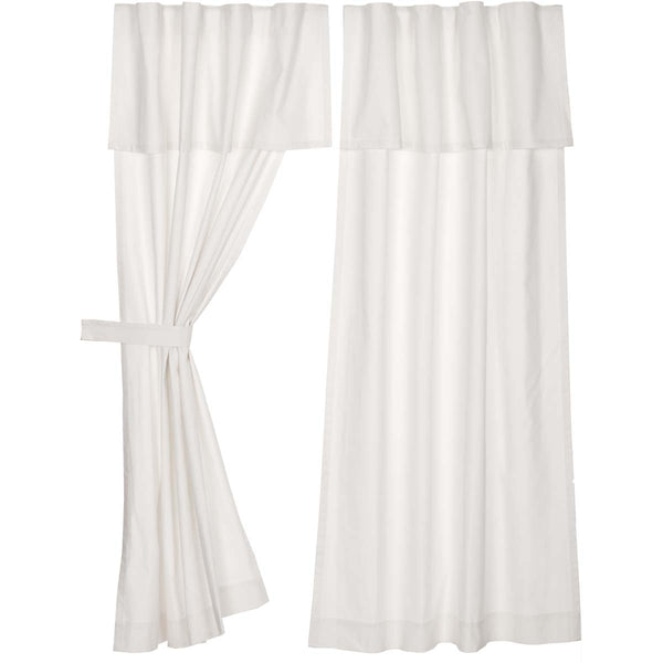 Silo Hill Short Panel with Attached Valance Set of 2 63Lx36W