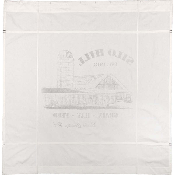 Silo Hill Shower Curtain 72Lx72W