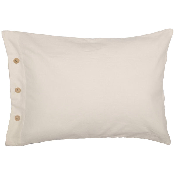 Market Place Gray Standard Sham 27Lx21W