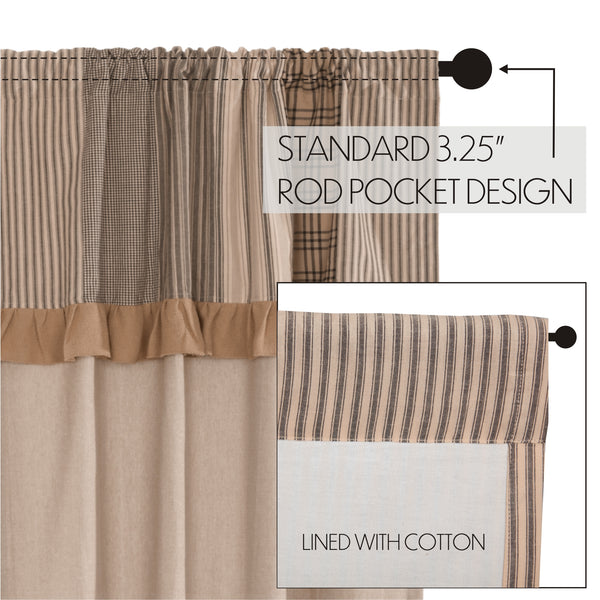 Sawyer Mill Charcoal Chambray Short Panel Set 63×36