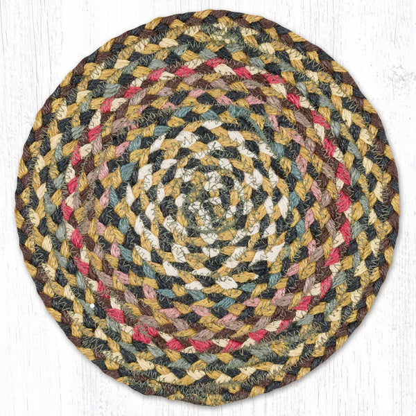 MS-51 Fir/Ivory Round Swatch 10"x10"