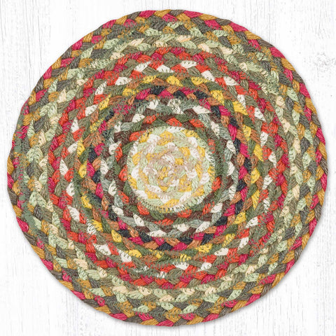 MS-300 Honey/Vanilla/Ginger Round Swatch 10"x10"