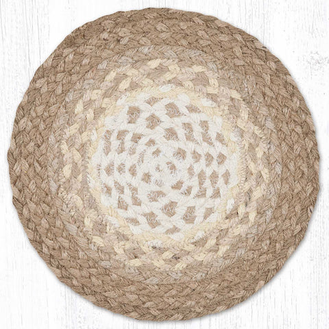 MS-776 Natural Round Swatch 10"x10"