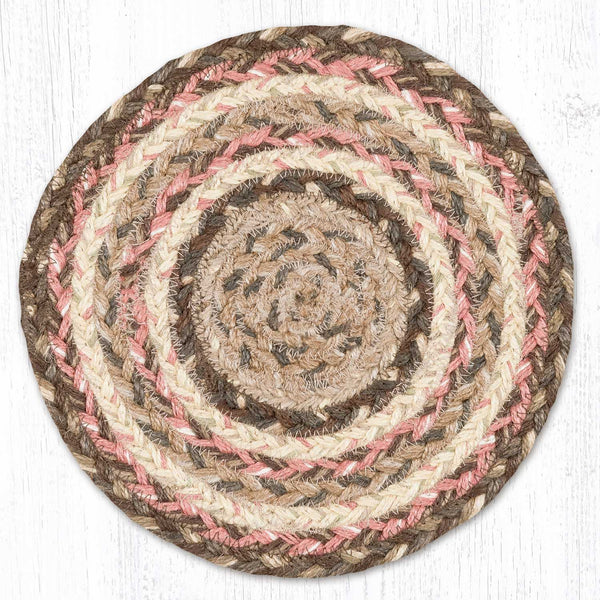 MS-9-113 Khaki Round Swatch 10"x10"