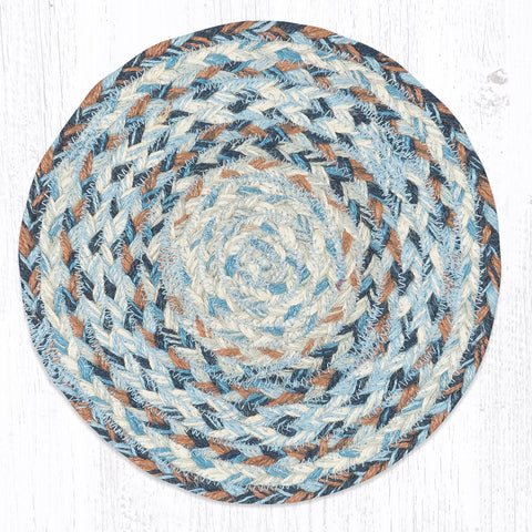 MS-9-119 Denim Round Swatch 10"x10"