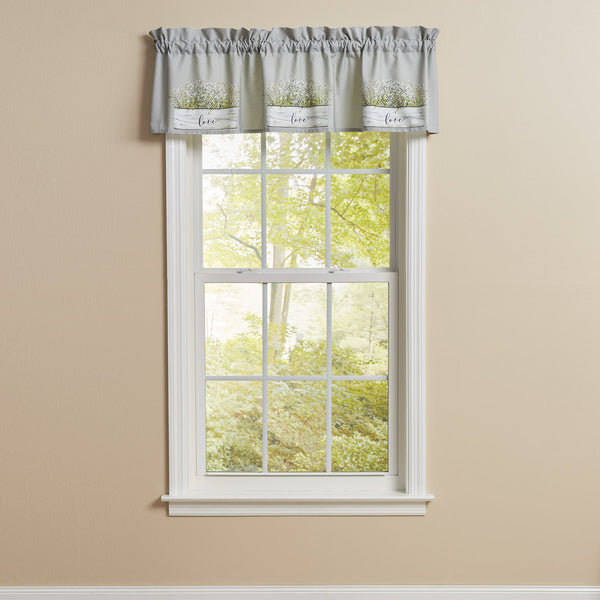 Bouquet Of Grace Valance 14" L