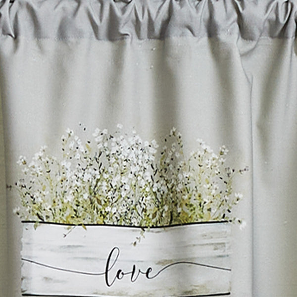 Bouquet Of Grace Valance 14" L